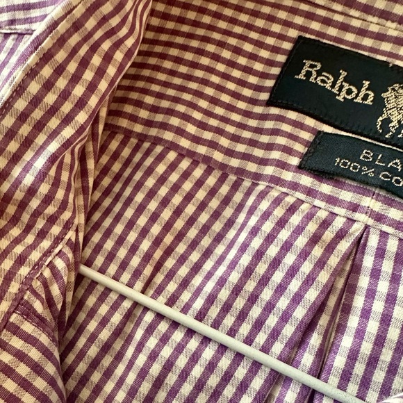 Ralph lauren 100% cotton long sleeve seer button down shirt - Picture 4 of 4